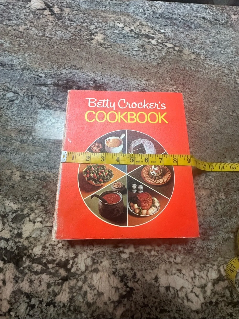 Vtg Betty Crocker Red Pie Edition Cookbook